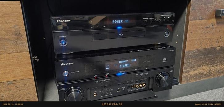 Pioneer VSX LX-70 versterker + BDP 51FD DVD speler, Audio, Tv en Foto, Versterkers en Receivers, Gebruikt, 7.1, 120 watt of meer