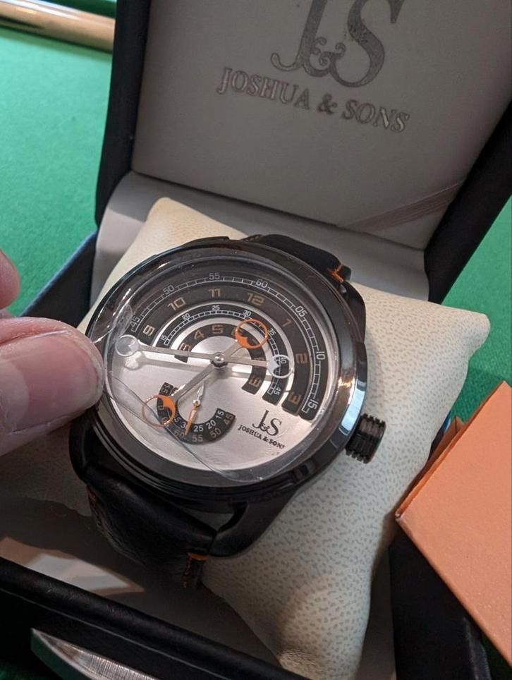 Joshua & Sons Horloge - Nieuw met prijskaartje, Sieraden, Tassen en Uiterlijk, Horloges | Heren, Nieuw, Polshorloge, Overige merken