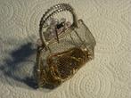 Prachtige vintage metalen opbergtas voor meisjessieraden., Verzenden