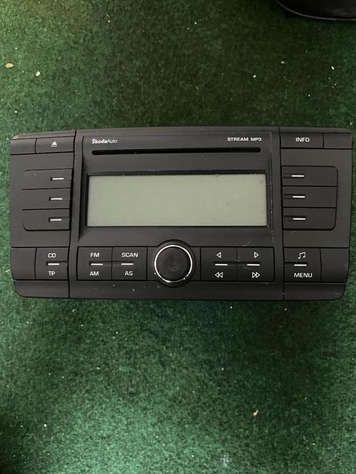 Škoda Auto Stream MP3 - Originele OEM Radio/CD-Speler, Auto diversen, Autoradio's, Zo goed als nieuw, Ophalen of Verzenden
