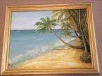 Tropisch Vakantieland - Olieverf 30x40, Ophalen