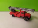 Wiking - Opel Blitz Feuerwehr Drehleiter [rood] 1/87, Ophalen of Verzenden, Gebruikt, Bus of Vrachtwagen, Wiking