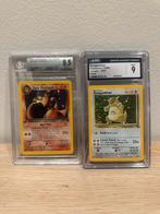 Team Rocket Charizard 1st Edition Beckett 8.5 + Kangaskan, Hobby en Vrije tijd, Verzamelkaartspellen | Pokémon, Ophalen of Verzenden