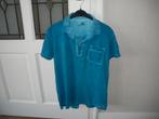 heel leuk blauw polo shirt korte mouw large no excess, Ophalen of Verzenden, Zo goed als nieuw, Maat 52/54 (L), Blauw