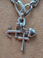 Massief sterling zilver(925) geloof, hoop en liefde bedel, Overige merken, Ophalen of Verzenden, Zo goed als nieuw, 1 bedel
