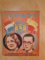 Bruidsalbum Juliana en Bernhard Oranjes Koninklijk  Huis, Ophalen of Verzenden, Gebruikt, Nederland, Tijdschrift of Boek