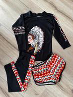 Badpak 3 items t-shirts, korte broek & lange broek, Badpak, UV-zwemkleding, Jongen of Meisje, Maat 128