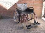 Bischoff & Bischoff rolstoel 57cm breed Met nieuwe banden, Diversen, Ophalen of Verzenden, Inklapbaar, Zo goed als nieuw, Duwrolstoel