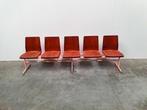 teak plywood vintage industrieel retro kerkbank 60s design, Ophalen, Huis en Inrichting