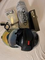 Shoei Neotec 3 incl Sena SRL3 + extra vizier maat s, Motoren, Kleding | Motorhelmen, Systeemhelm, Heren, Ophalen of Verzenden