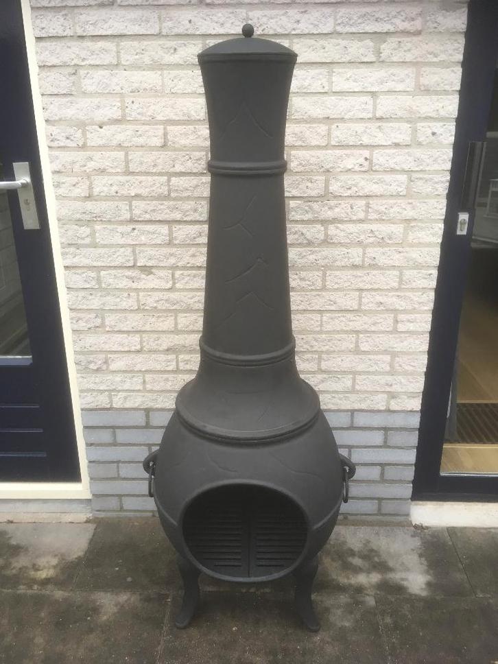 Gietijzeren terraskachel, splinter nieuw, Tuin en Terras, Terrasverwarmers, Nieuw, Ophalen