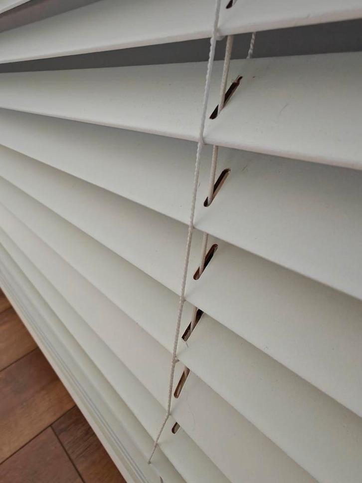 1 IKEA LINDMON Houten Jaloezie – 120 X 250cm – Zeer goed, Huis en Inrichting, Stoffering | Gordijnen en Lamellen, Zo goed als nieuw