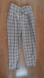 Geruite broek maat 38-40, Kleding | Dames, Broeken en Pantalons, Maat 38/40 (M), Beige, Ophalen of Verzenden, Zo goed als nieuw