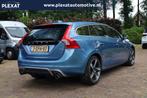 Volvo V60 1.6 T3 R-Design Aut. | Sportpakket | Automaat | Al, Zwart, 4 cilinders, 150 pk, Blauw