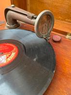 Vintage Grammofoon, Antiek en Kunst, Antiek | Tv's en Audio, Ophalen of Verzenden