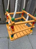 Houten babyschommel, Ophalen of Verzenden, Zo goed als nieuw