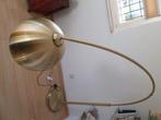 Gouden booglamp - Loods 5, Huis en Inrichting, Lampen | Vloerlampen, Ophalen, Gebruikt, Metaal, 150 tot 200 cm