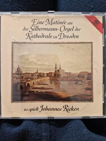 Johannes Ricken - Silbermann Orgel Dresden CD beschikbaar voor biedingen