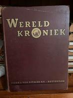 Ingebonden jaargangen Wereldkroniek 1936-1938, Antiek en Kunst, Antiek | Boeken en Bijbels, Ophalen