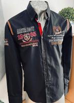 Arya boy overhemd maat M, Ophalen of Verzenden, Zo goed als nieuw, Zwart, Halswijdte 39/40 (M)