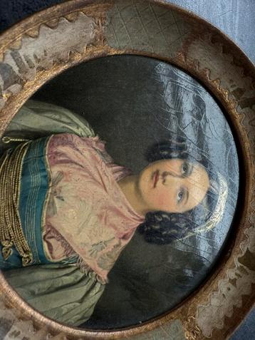 Antiek schilderij beschikbaar voor biedingen