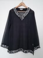 Feestelijke tuniek Kaktus zwart maat M met pailletten, Maat 38/40 (M), Zwart, Ophalen of Verzenden, Zo goed als nieuw