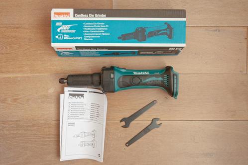 Makita DGD800 18v accu rechte slijper / stiftslijper body, Doe-het-zelf en Verbouw, Gereedschap | Slijpmachines, Nieuw, Rechte handslijpmachine