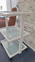 Verrijdbare werktafel schoonheidsverzorging of pedicure, Huis en Inrichting, Tafels | Bijzettafels, Ophalen, 75 cm of meer, Modern