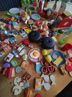 Hout speelgoed eten / boodschappen / hout servies / hout, Ophalen, Gebruikt, Hout