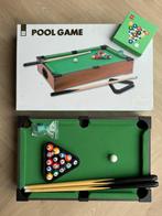Hema pool table (mini), Ophalen, Zo goed als nieuw, Pooltafel