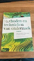 Methoden en technieken van onderzoek, 7e editie met MyLab NL, Ophalen, Mark Saunders; Philip Lewis; Adrian Thornhill, Zo goed als nieuw