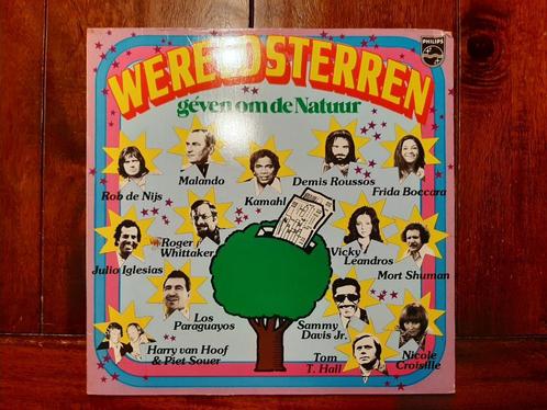 LP Wereldsterren geven om de natuur / Various artists, Cd's en Dvd's, Vinyl | Verzamelalbums, Gebruikt, Pop, 12 inch, Ophalen of Verzenden