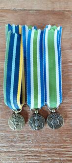 Medailles miniatuur, Verzamelen, Nederland, Ophalen of Verzenden, Landmacht, Lintje, Medaille of Wings