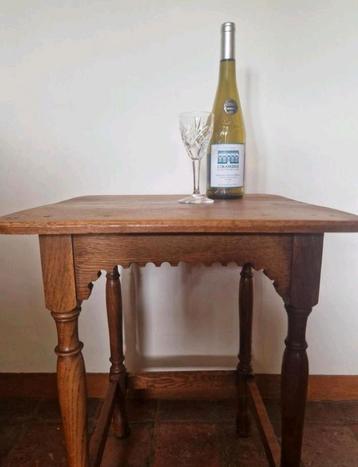 Antiek Engels bijzettafeltje wijntafeltje Arts and craft beschikbaar voor biedingen