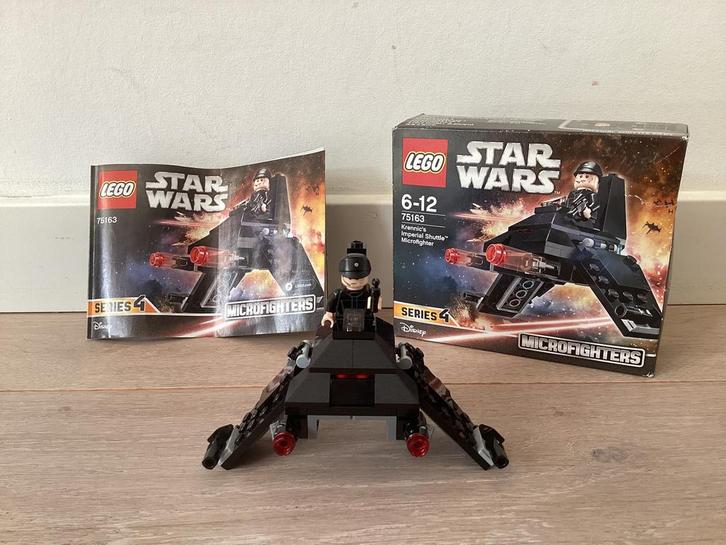 Lego Star Wars 75163 Krennic’s Imperial Shuttle Microfighter, Verzamelen, Star Wars, Zo goed als nieuw, Actiefiguurtje, Ophalen