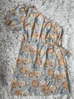 jurk met één schouder, jurk, bloemen,stropdas SHEIN 40 L, Kleding | Dames, Jurken, Nieuw, Blauw, SHEIN, Maat 38/40 (M)