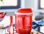 Tupperware SuperSonic Chopper Multi Nieuw, Ophalen of Verzenden, Nieuw, Rood, Overige typen