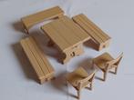 playmobil stoel/tafel/bank, Ophalen of Verzenden, Zo goed als nieuw, Los playmobil