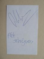 Handtekening. Piet.Schrijvers. Ajax, Ophalen of Verzenden, Zo goed als nieuw, Ajax, Overige typen
