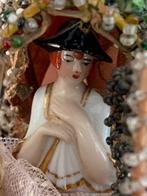 Half doll in een gondola, Antiek en Kunst, Curiosa en Brocante, Ophalen of Verzenden