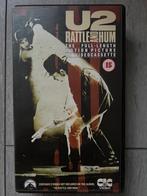 VHS U2 - Rattle and Hum, Cd's en Dvd's, Vanaf 16 jaar, Ophalen of Verzenden, Zo goed als nieuw, Overige genres