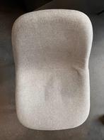 stoel, grijze bekleding, Huis en Inrichting, Gebruikt, Stof, Ophalen, Gezellig