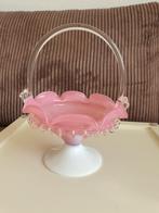 Opaline glazen mand, Ophalen
