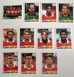 11 panini plaatjes Nederland WK 98 zwarte achterkant, Ophalen of Verzenden