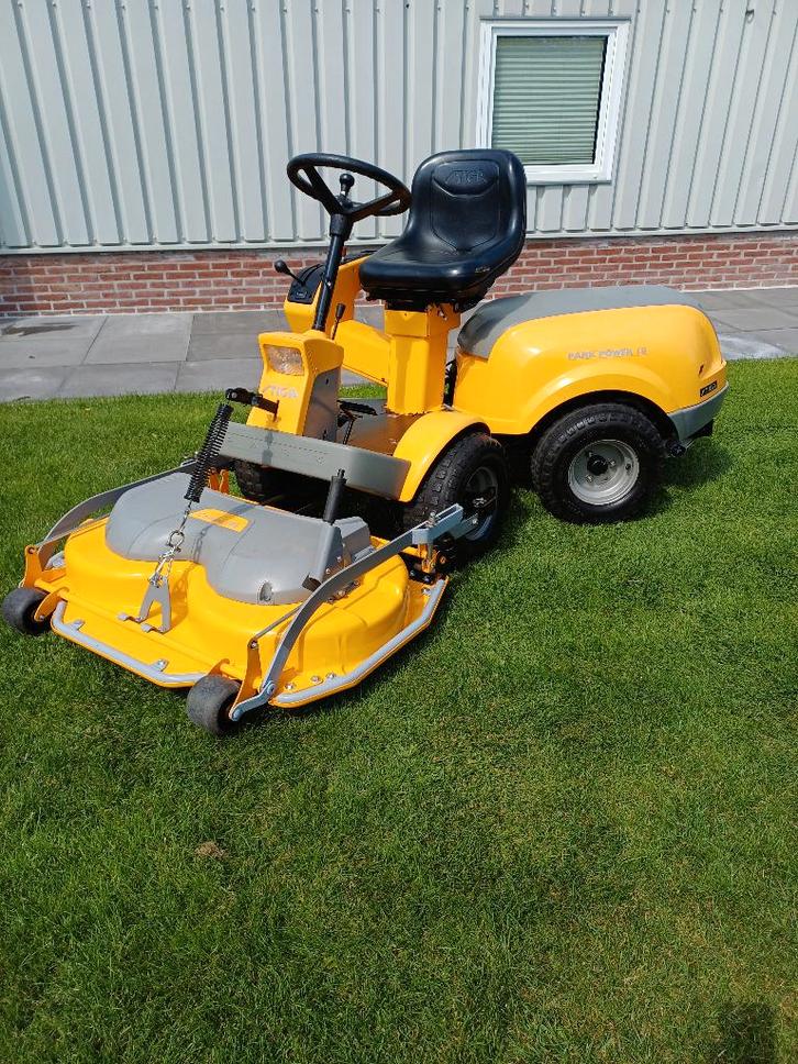 Stiga Park Power 18 hydrostaat, NIEUW Maaidek...uitz netjes!, Tuin en Terras, Grasmaaiers, Zo goed als nieuw, 50 cm of meer, Elektrische starter