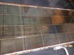 Enkelglas kleur geel/groen  met motief idiaal glas in lood, Doe-het-zelf en Verbouw, Glas en Ramen, Minder dan 80 cm, Glas in lood