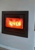 Super mooi haard met glazendeur en ventilatie. BRONPI, Huis en Inrichting, Haarden, Ophalen, Gebruikt, Inbouwhaard, Houthaard