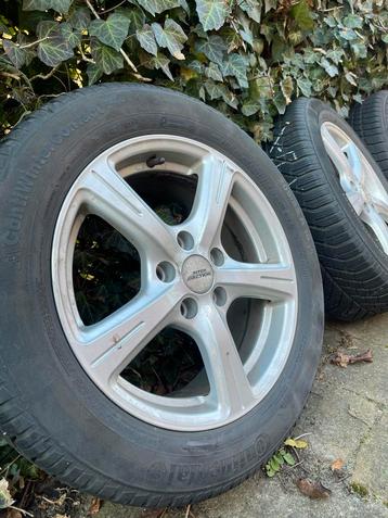 Lichtmetalen velgen 16 inch Opel Zafira B + winterbanden beschikbaar voor biedingen