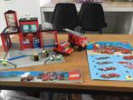 Vintage LEGO FIRE STATION 6385 Brandweer 2 figures 2 auto’s, Complete set, Ophalen of Verzenden, Lego, Zo goed als nieuw