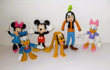 6 Disney Originals Mickey Mouse Donald Duck Goofy Pluto katr beschikbaar voor biedingen